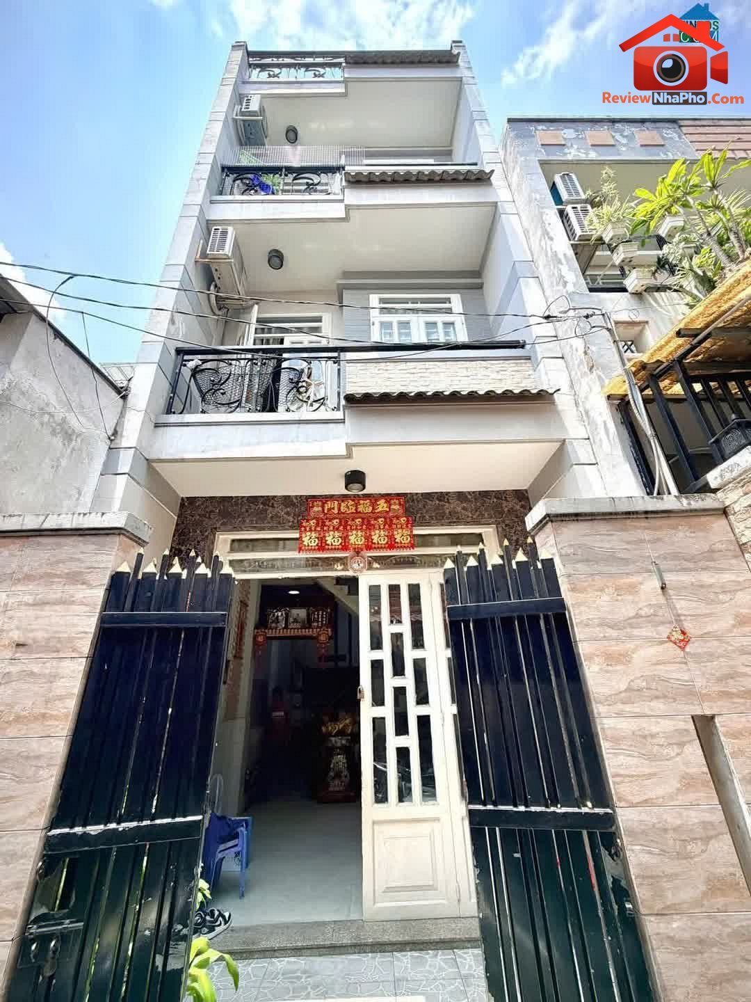 Review nhà phố Lê Văn Quới Bình Tân TP.HCM – 4PN, SHR, giá 4.98 tỷ