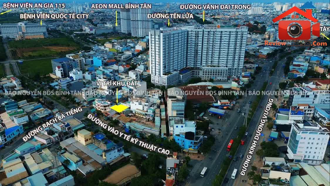 Bán đất Bình Tân, 94m2, giá tốt 5 tỷ sát Aeon Mall
