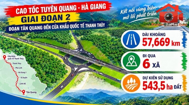 Cao tốc Tuyên Quang – Hà Giang: Thông tin và diễn biến mới