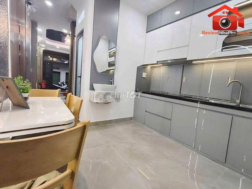 Review nhà phố hẻm xe hơi Trần Thị Trọng Quận Tân Bình TP.HCM giá 5.8 tỷ
