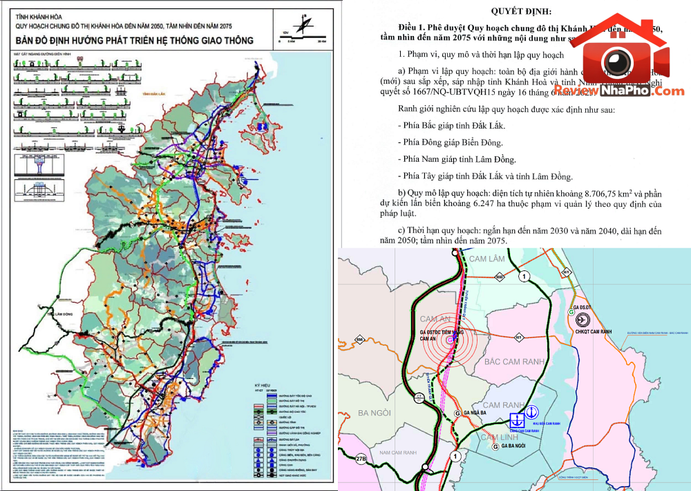 Khánh Hòa: Quy hoạch giao thông đến 2050 và cơ hội đầu tư