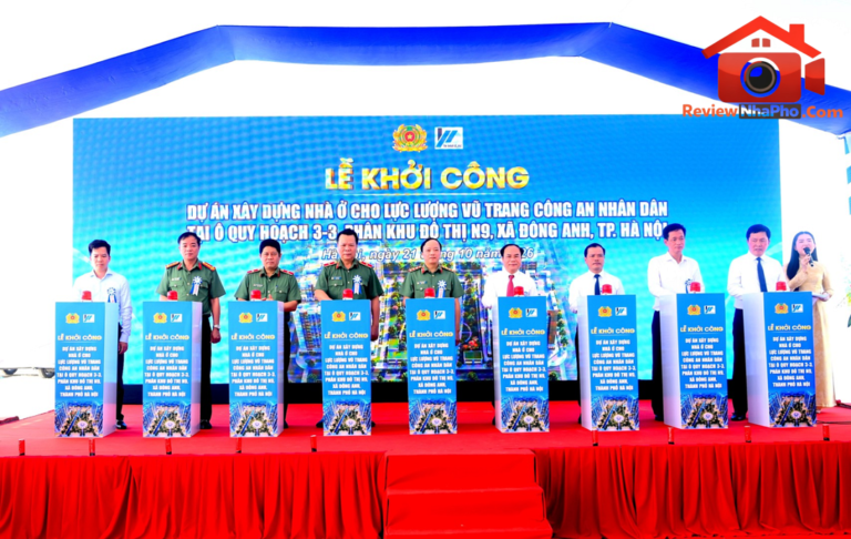 Hà Nội khởi công dự án nhà ở 8,3ha, cung cấp 1.443 căn hộ