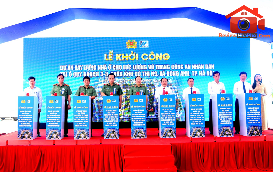 Hà Nội khởi công dự án nhà ở 8,3ha, cung cấp 1.443 căn hộ
