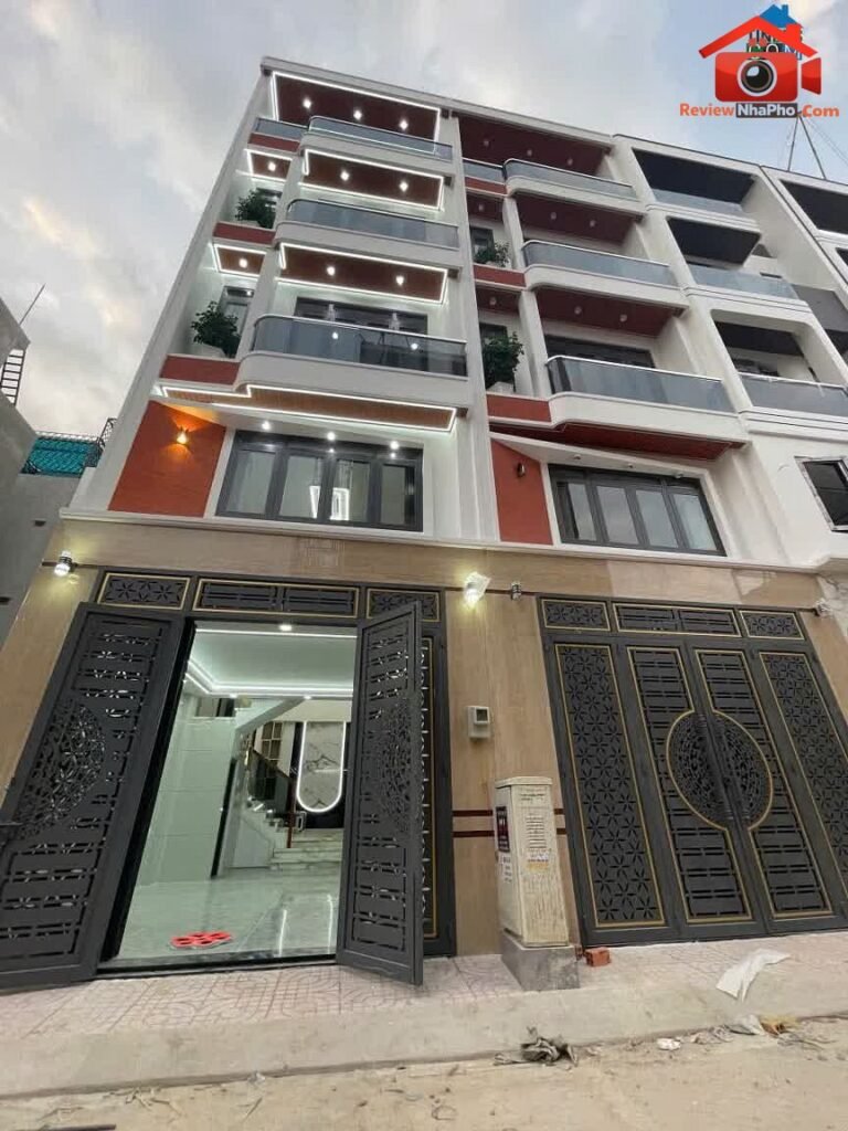 Review nhà phố Bình Tân TP.HCM – Nhà mới full nội thất sang trọng