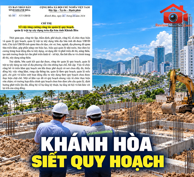 Khánh Hòa rà soát quy hoạch và điều chỉnh hợp lý
