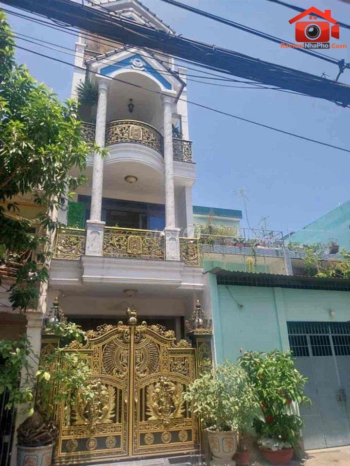 Review nhà phố Thoại Ngọc Hầu Quận Tân Phú TP.HCM diện tích 88m2
