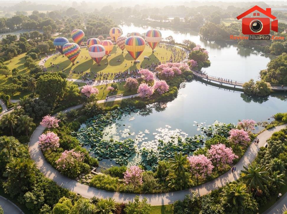 Vinhomes Sài Gòn Park: Điểm nhấn công viên bách thảo 27ha