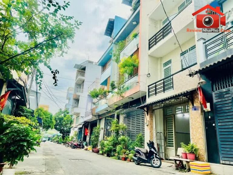 Review nhà phố Lê Văn Quới Bình Tân TP.HCM nhà đất sổ đỏ