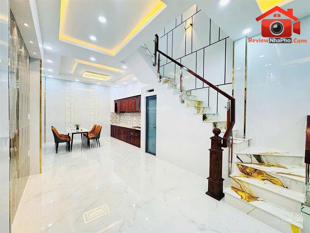 Review nhà phố Quận Bình Tân TP.HCM nhà đất sổ đỏ giá 6.65 tỷ