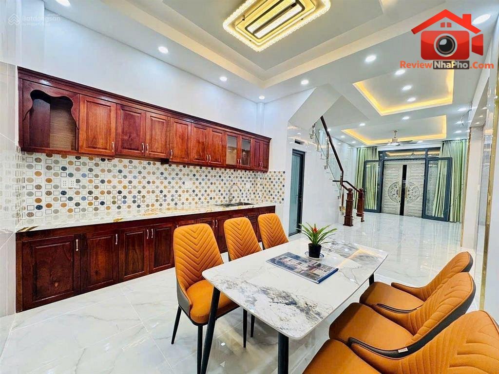 Review nhà phố Quận Bình Tân TP.HCM nhà đất sổ đỏ giá 6.65 tỷ