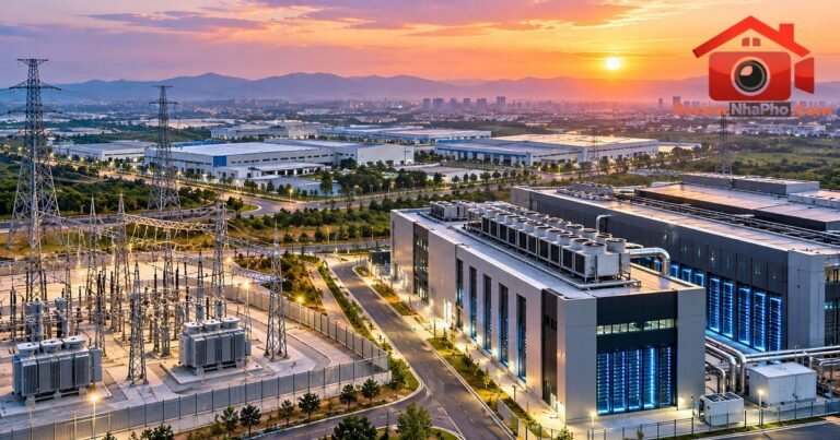 Trung tâm dữ liệu cần 100MW điện: Khu công nghiệp phải thay đổi