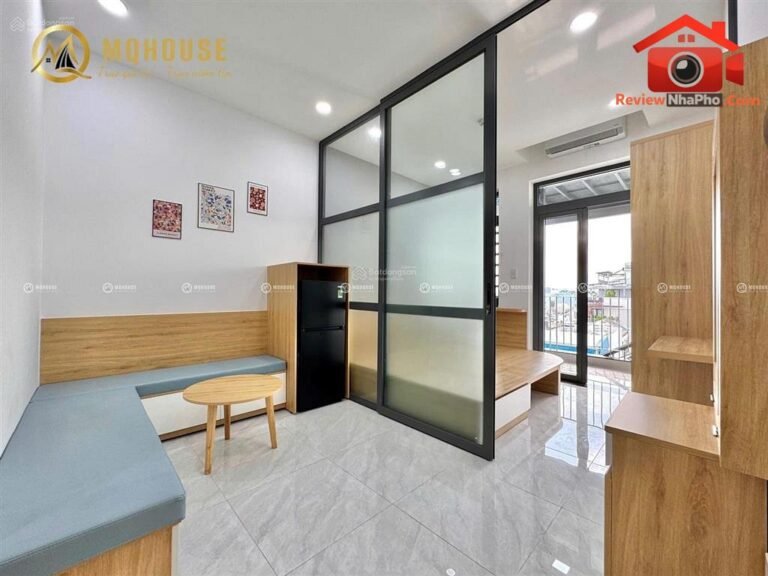 Review nhà phố Quận Tân Phú TP.HCM: Căn hộ 1PN giá 6.5 triệu