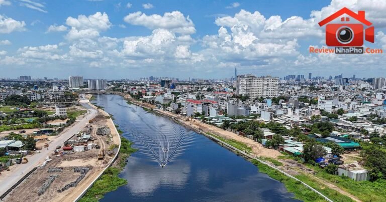 Khó khăn trong dự án cải tạo kênh Tham Lương – Bến Cát
