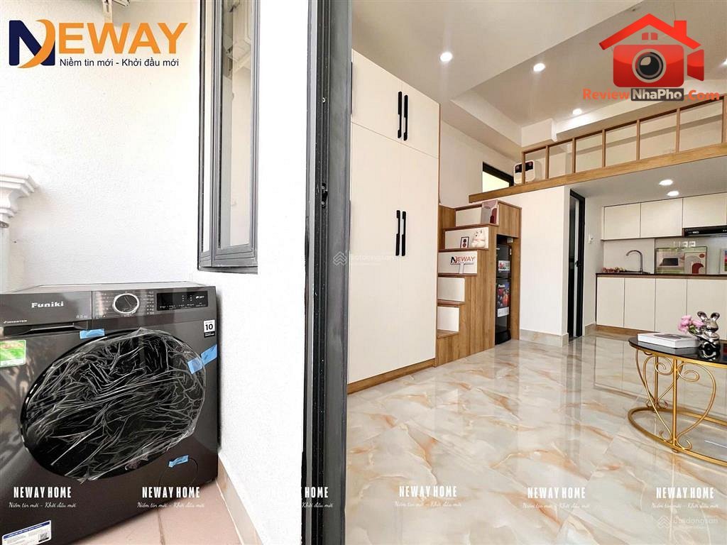 Review nhà phố Quận Bình Tân TP.HCM 35m² giá 6.5 triệu, nội thất mới