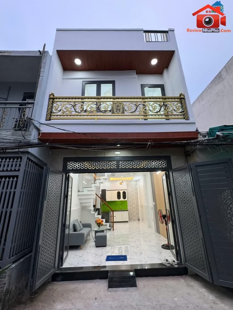Review nhà phố Bình Tân giá 3,7 tỷ – Diện tích 36m²