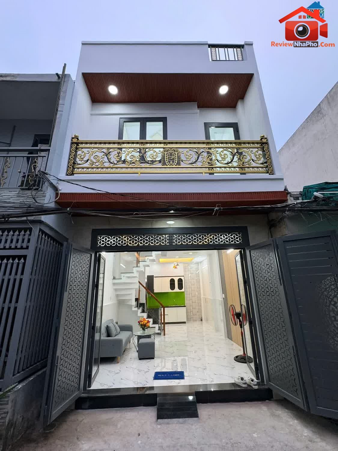 Review nhà phố Bình Tân giá 3,7 tỷ – Diện tích 36m²