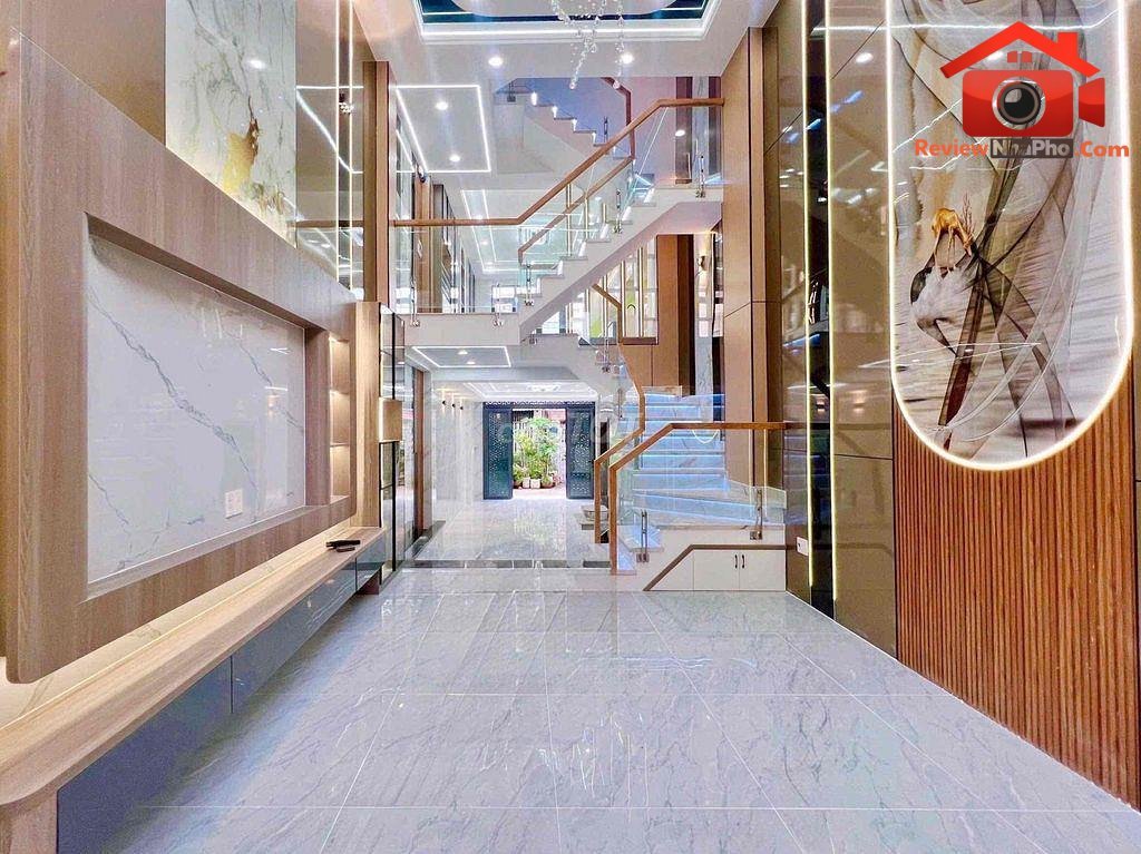 Review nhà phố Quận Bình Tân 5.93 tỷ, 68m2 – Nhà 5 phòng ngủ