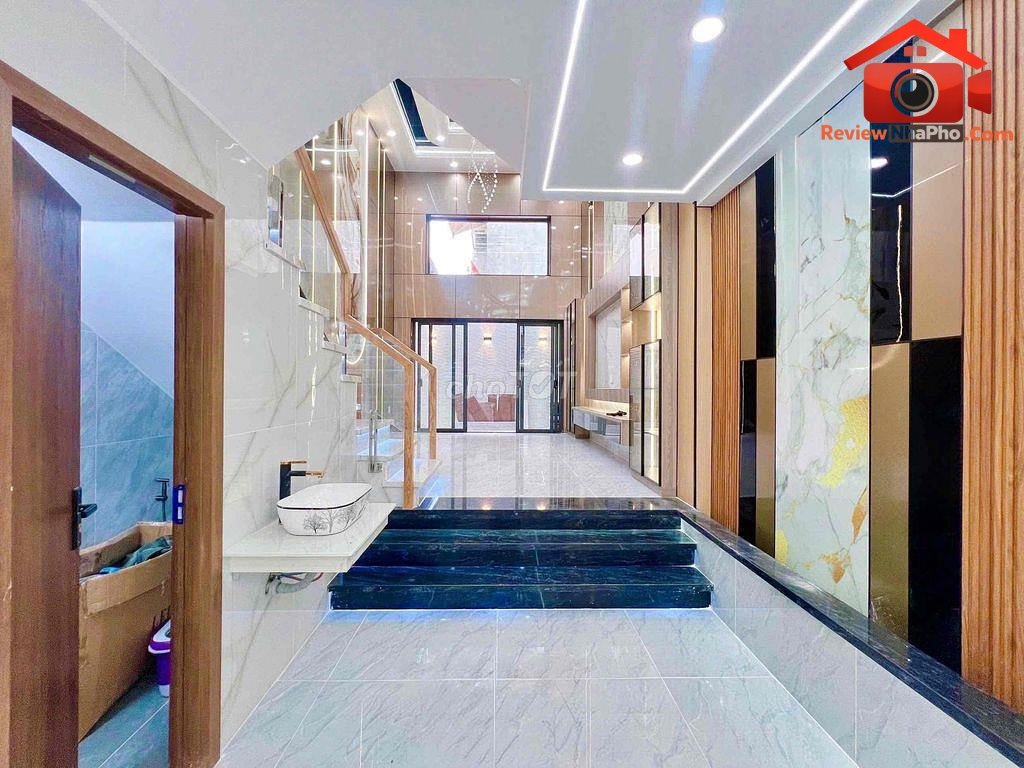 Review nhà phố Quận Bình Tân 5.93 tỷ, 68m2 – Nhà 5 phòng ngủ