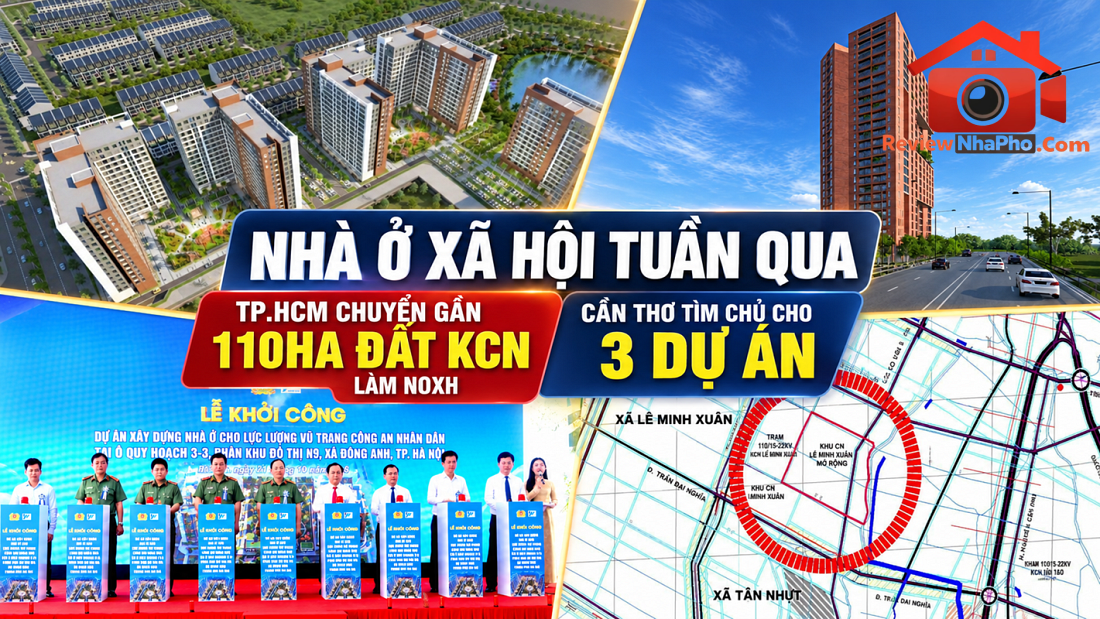 Động thái mới về nhà ở xã hội tại TP.HCM và Cần Thơ