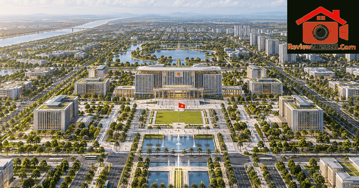 Quy hoạch trung tâm hành chính mới tại An Giang