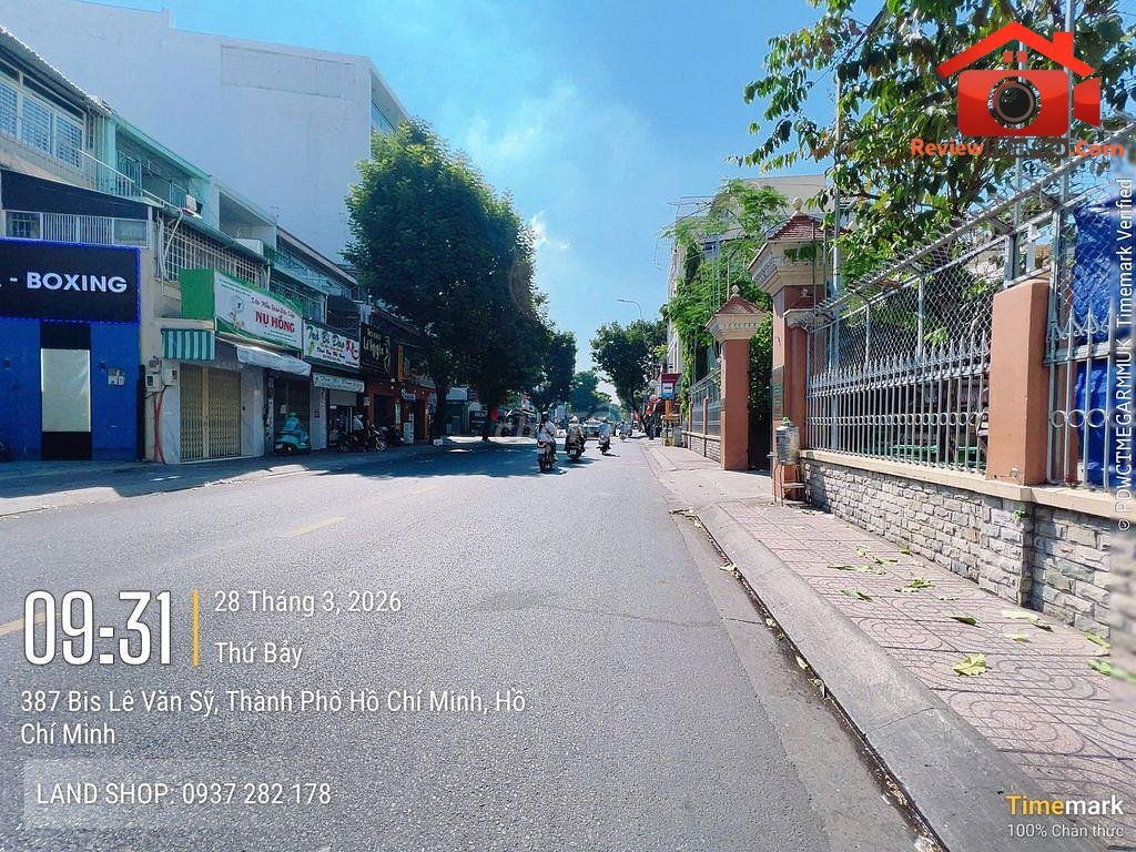 Review nhà phố mặt tiền 342 Lê Văn Sỹ Quận Tân Bình TP.HCM