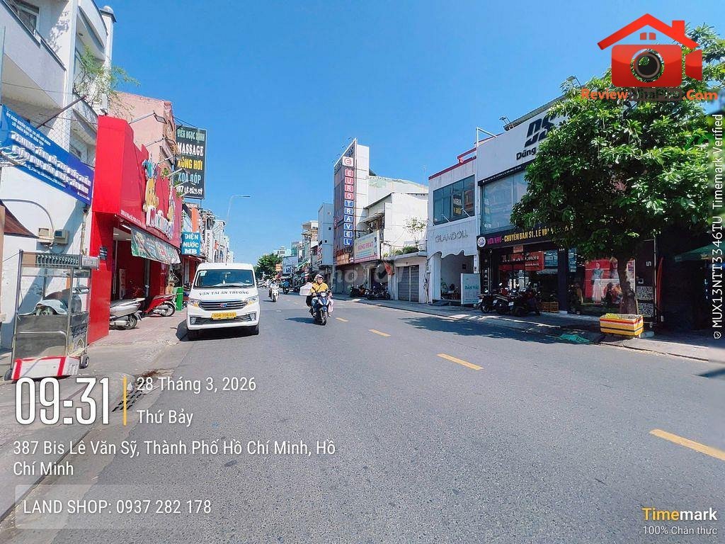 Review nhà phố mặt tiền 342 Lê Văn Sỹ Quận Tân Bình TP.HCM