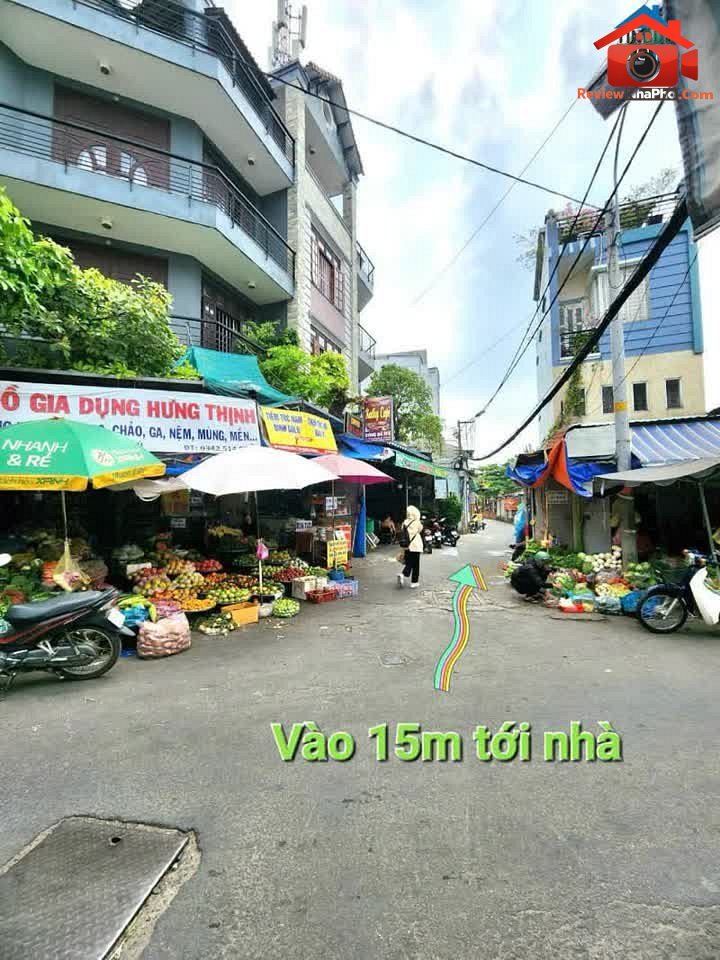 Review nhà phố Tân Phú TP.HCM 2.6 tỷ diện tích 25m² đẹp ngay chợ