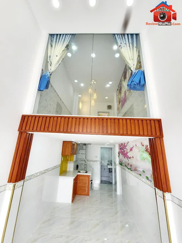Review nhà phố Tân Phú TP.HCM 2.6 tỷ diện tích 25m² đẹp ngay chợ