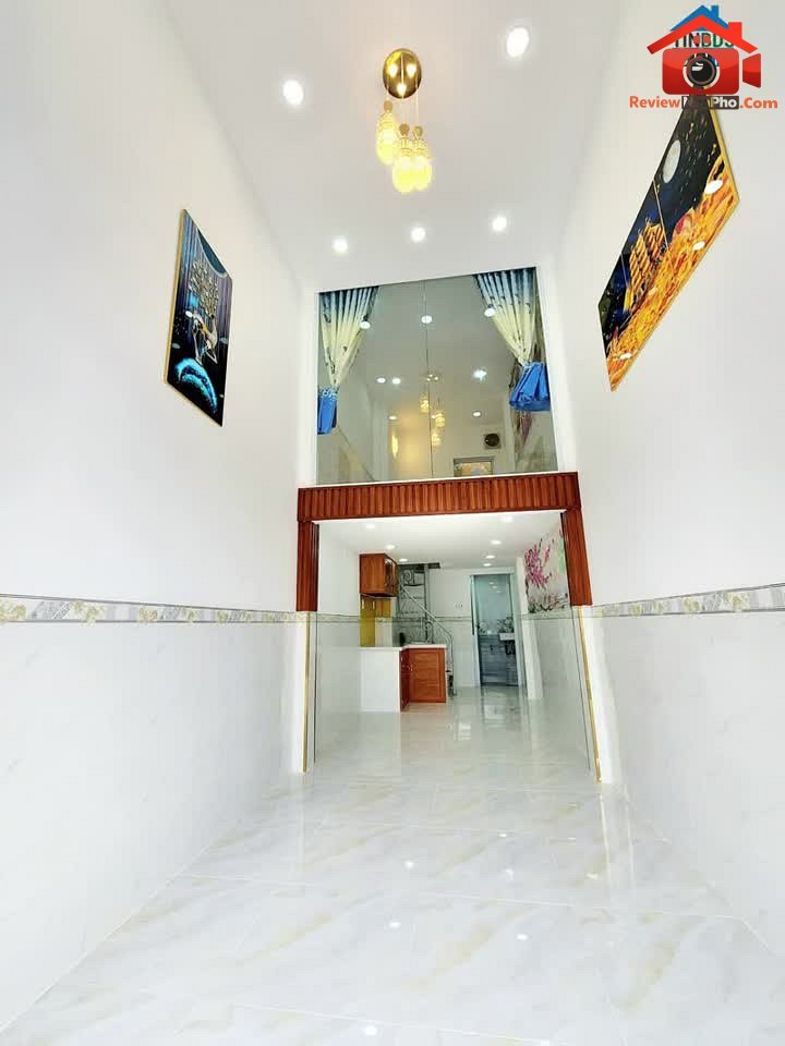 Review nhà phố Tân Phú TP.HCM 2.6 tỷ diện tích 25m² đẹp ngay chợ