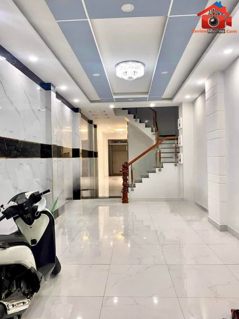 Review nhà phố Tân Phú TP.HCM, 87m2, 10.9 tỷ, 5 tầng thang máy