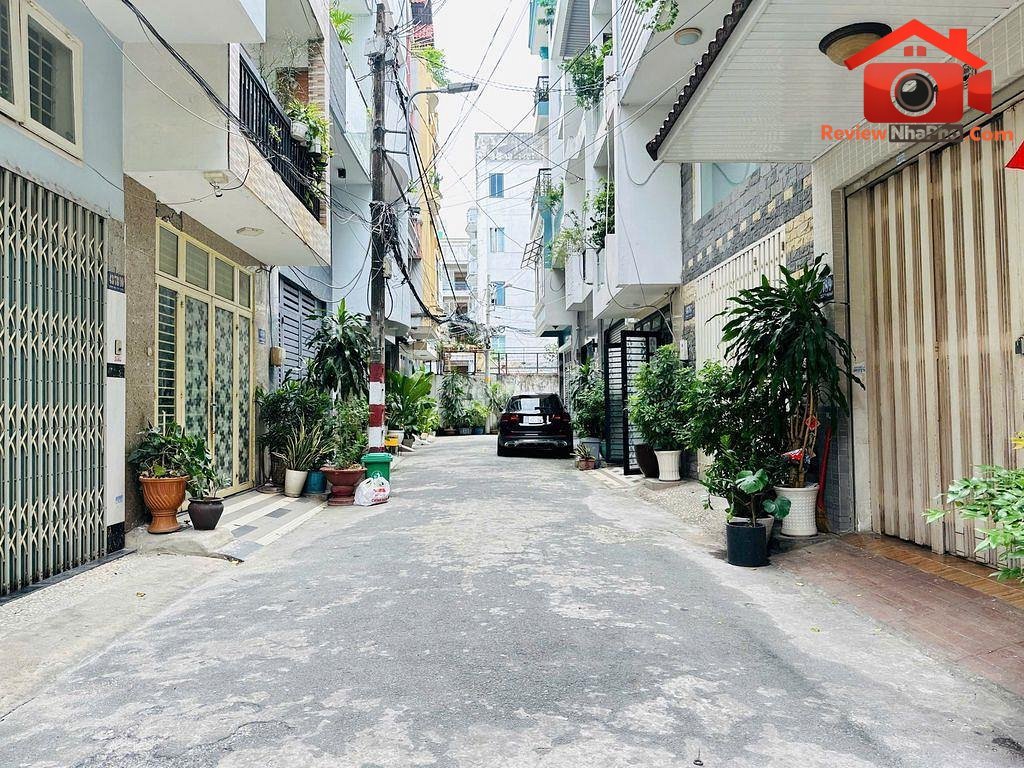 Review nhà phố 4 tầng hẻm xe hơi Cộng Hòa, Quận Tân Bình TP.HCM giá 9.8 tỷ