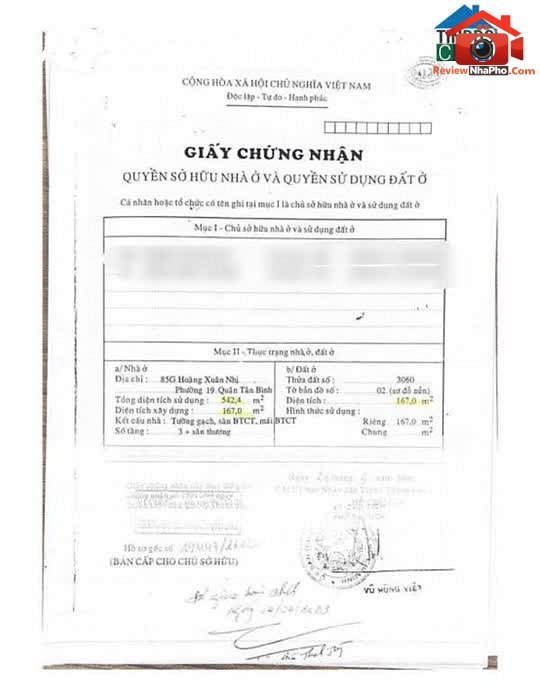 Review nhà phố mặt tiền Hoàng Xuân Nhị Quận Tân Phú TP.HCM