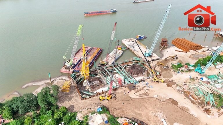 Tiến độ 7 cầu vượt sông Hồng tại Hà Nội cập nhật mới