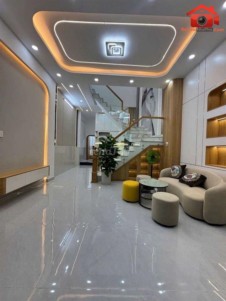 Review nhà phố Gò Xoài Bình Tân TP.HCM – Nhà mới đẹp 3 phòng ngủ giá 4.95 tỷ