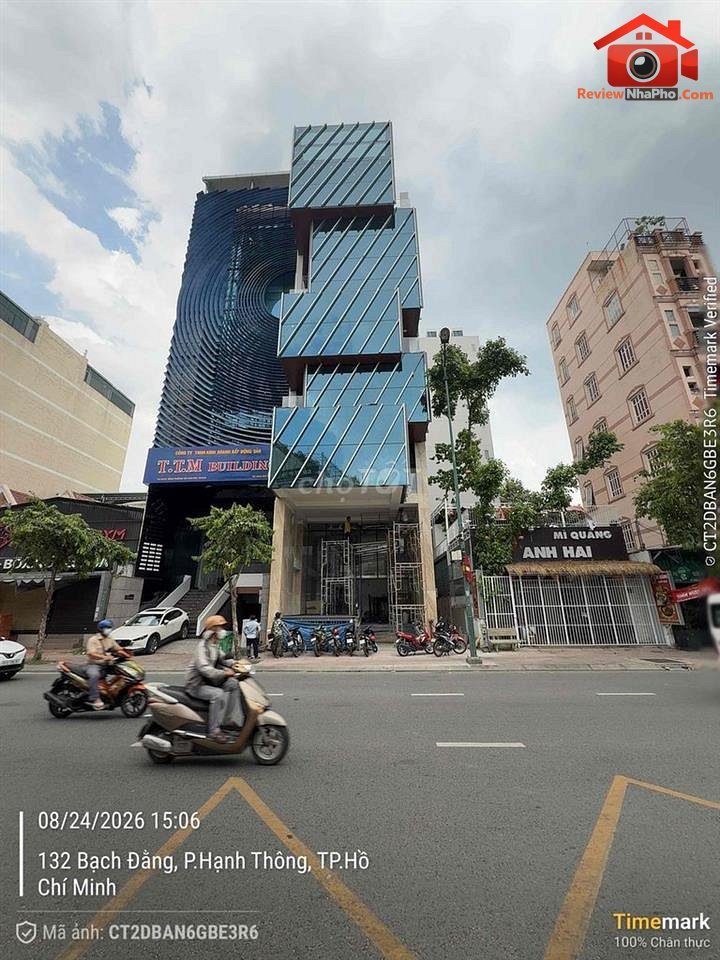 Review nhà phố Bạch Đằng, Phường 2, Quận Tân Bình, TP.HCM – Bán toà nhà 8 tầng