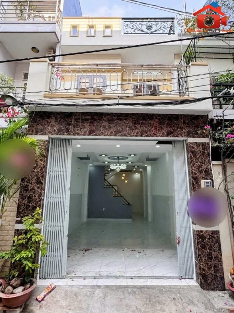 Review nhà phố Miếu Gò Xoài Bình Tân TP.HCM – Nhà 2 tầng giá 5 tỷ