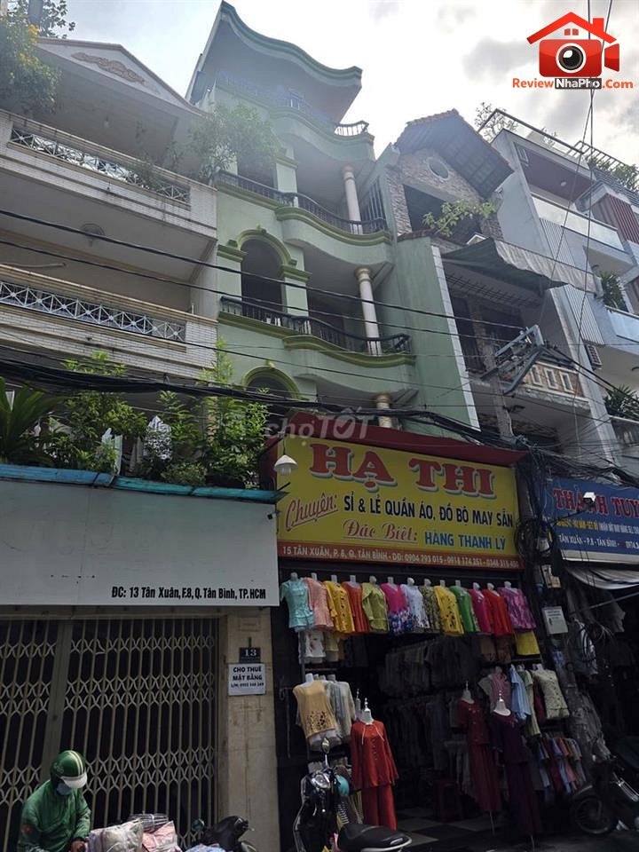 Review nhà phố 15 Đường Tân Xuân Phường 8 Quận Tân Bình TP.HCM giá 28 tỷ