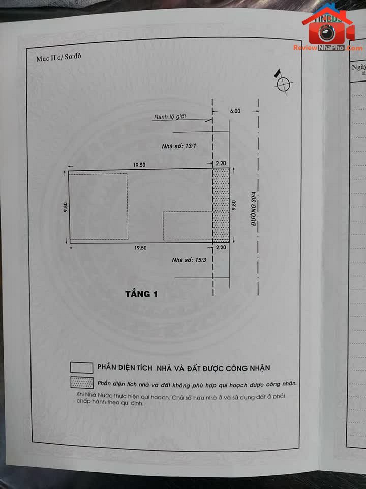 Bán nhà mặt tiền đường 30/4 Phường Tân Thành Quận Tân Phú TP.HCM