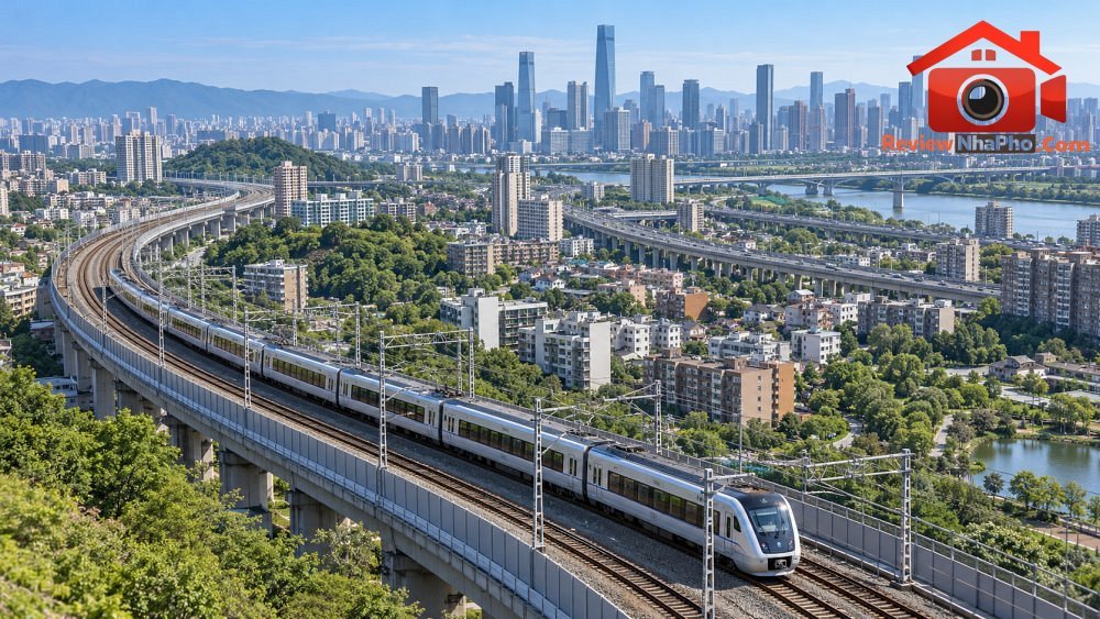 Quy hoạch đường sắt vành đai phía Đông Hà Nội 50 km