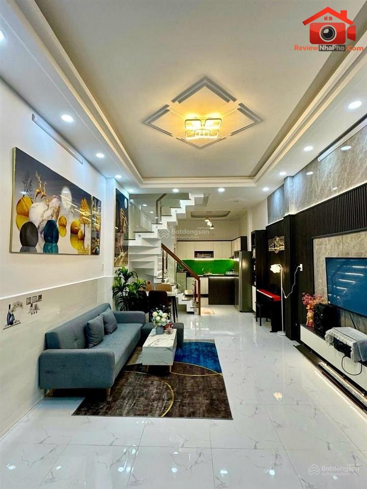 Review nhà phố Lê Văn Quới Bình Trị Đông Quận Bình Tân TP.HCM giá 4.9 tỷ