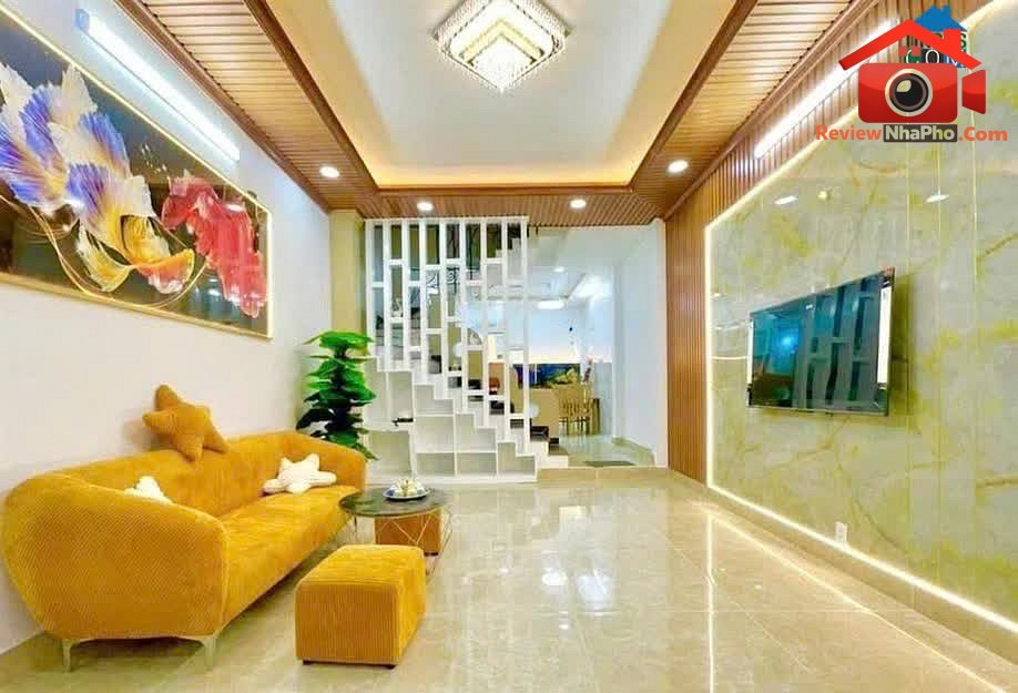 Review nhà phố Bình Tân 6 tỷ – 4 tầng full nội thất, hẻm ô tô