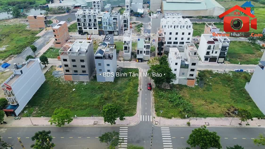 Review nhà đất sổ đỏ tại KDC Tây Lân Bình Tân TP.HCM giá 4,88 tỷ