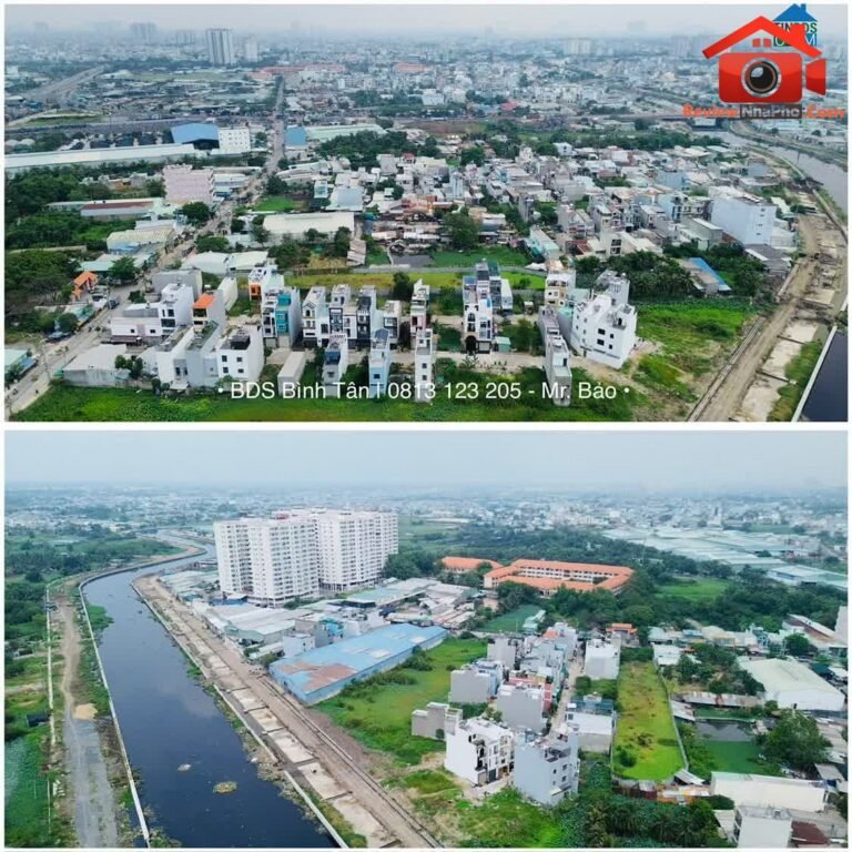Review nhà đất sổ đỏ 60m2 giá tốt Khu Hồ Văn Long Bình Tân TP.HCM