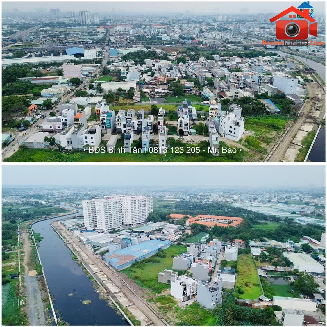 Review nhà đất sổ đỏ 60m2 giá tốt Khu Hồ Văn Long Bình Tân TP.HCM