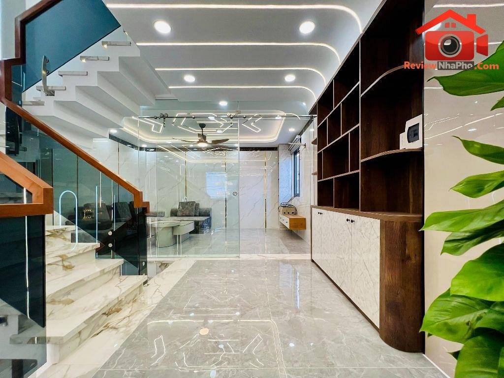 Review nhà phố 5 tầng Hương Lộ 2 Quận Bình Tân TP.HCM giá 7.4 tỷ