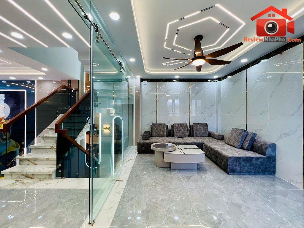 Review nhà phố 5 tầng Hương Lộ 2 Quận Bình Tân TP.HCM giá 7.4 tỷ