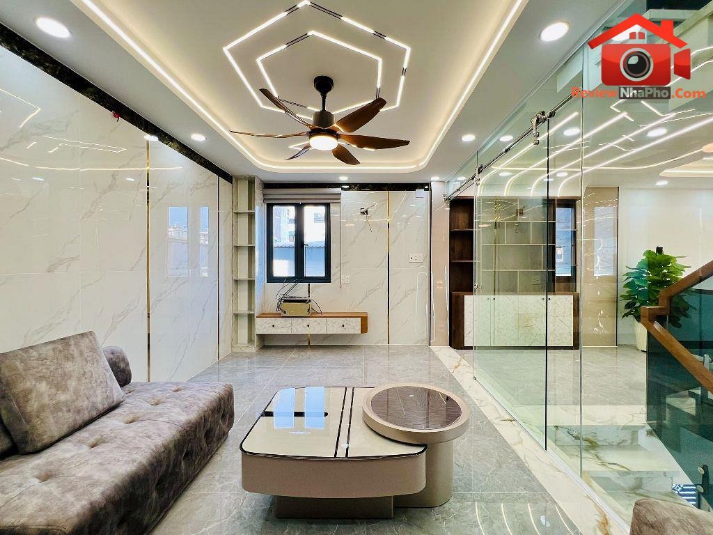 Review nhà phố 5 tầng Hương Lộ 2 Quận Bình Tân TP.HCM giá 7.4 tỷ