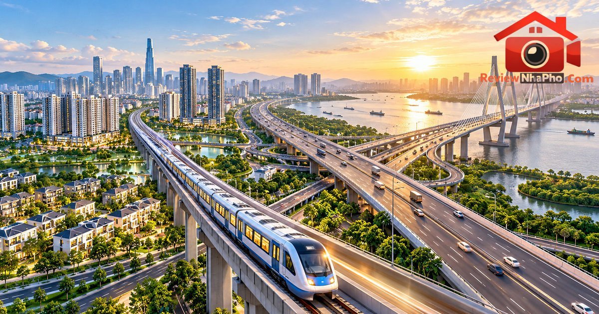 Hạ tầng thúc đẩy bất động sản phát triển tại Việt Nam