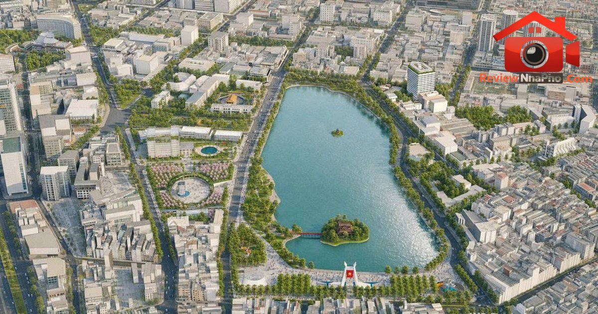 Đầu tư 22.000 tỷ cải tạo khu vực hồ Hoàn Kiếm tại Hà Nội