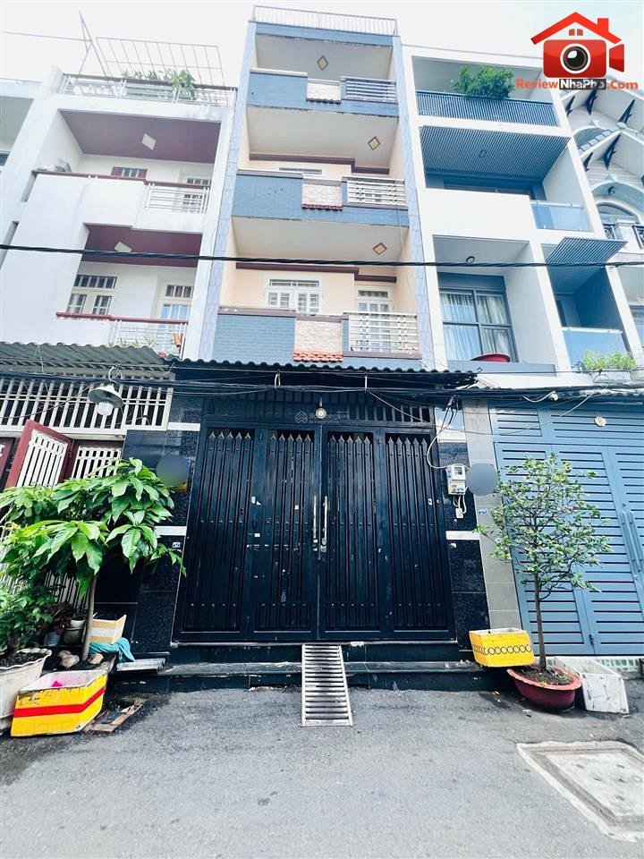 Review nhà phố Gò Dầu, Tân Quý, Tân Phú TP.HCM 4 phòng ngủ 7.3 tỷ
